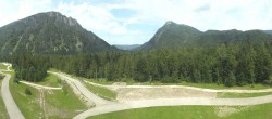 Archiv Foto Webcam Ruhpolding: Panorama Chiemgau Arena 13:00