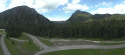 Archiv Foto Webcam Ruhpolding: Panorama Chiemgau Arena 15:00