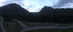 Archiv Foto Webcam Ruhpolding: Panorama Chiemgau Arena 21:00