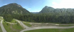 Archiv Foto Webcam Ruhpolding: Panorama Chiemgau Arena 09:00