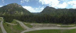 Archiv Foto Webcam Ruhpolding: Panorama Chiemgau Arena 11:00