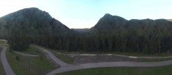 Archiv Foto Webcam Ruhpolding: Panorama Chiemgau Arena 19:00