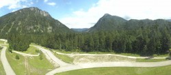 Archiv Foto Webcam Ruhpolding: Panorama Chiemgau Arena 11:00