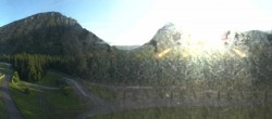 Archiv Foto Webcam Ruhpolding: Panorama Chiemgau Arena 06:00