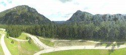 Archiv Foto Webcam Ruhpolding: Panorama Chiemgau Arena 09:00