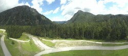 Archiv Foto Webcam Ruhpolding: Panorama Chiemgau Arena 11:00