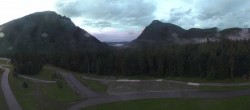 Archiv Foto Webcam Ruhpolding: Panorama Chiemgau Arena 19:00