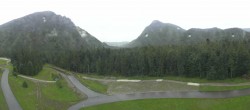Archiv Foto Webcam Ruhpolding: Panorama Chiemgau Arena 09:00