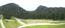 Archiv Foto Webcam Ruhpolding: Panorama Chiemgau Arena 13:00