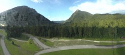 Archiv Foto Webcam Ruhpolding: Panorama Chiemgau Arena 17:00