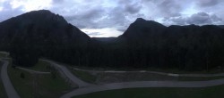 Archiv Foto Webcam Ruhpolding: Panorama Chiemgau Arena 21:00
