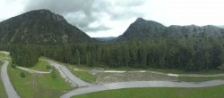 Archiv Foto Webcam Ruhpolding: Panorama Chiemgau Arena 11:00