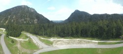 Archiv Foto Webcam Ruhpolding: Panorama Chiemgau Arena 11:00