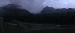 Archiv Foto Webcam Ruhpolding: Panorama Chiemgau Arena 19:00