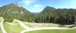 Archiv Foto Webcam Ruhpolding: Panorama Chiemgau Arena 11:00