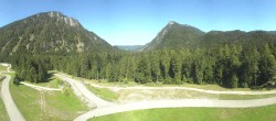 Archiv Foto Webcam Ruhpolding: Panorama Chiemgau Arena 13:00
