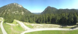 Archiv Foto Webcam Ruhpolding: Panorama Chiemgau Arena 11:00
