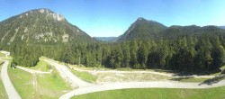 Archiv Foto Webcam Ruhpolding: Panorama Chiemgau Arena 11:00