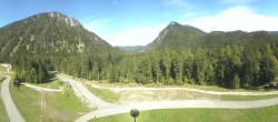 Archiv Foto Webcam Ruhpolding: Panorama Chiemgau Arena 13:00