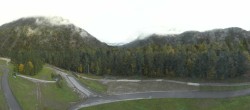 Archiv Foto Webcam Ruhpolding: Panorama Chiemgau Arena 09:00