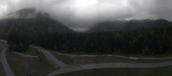 Archiv Foto Webcam Ruhpolding: Panorama Chiemgau Arena 19:00