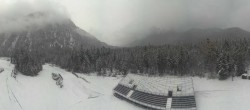 Archiv Foto Webcam Ruhpolding: Panorama Chiemgau Arena 08:00