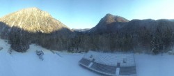 Archiv Foto Webcam Ruhpolding: Panorama Chiemgau Arena 07:00