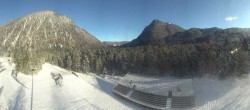 Archiv Foto Webcam Ruhpolding: Panorama Chiemgau Arena 08:00
