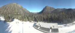 Archiv Foto Webcam Ruhpolding: Panorama Chiemgau Arena 10:00