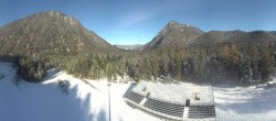 Archiv Foto Webcam Ruhpolding: Panorama Chiemgau Arena 11:00