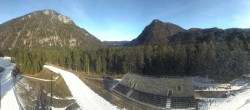 Archiv Foto Webcam Ruhpolding: Panorama Chiemgau Arena 09:00