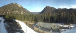 Archiv Foto Webcam Ruhpolding: Panorama Chiemgau Arena 11:00