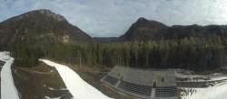 Archiv Foto Webcam Ruhpolding: Panorama Chiemgau Arena 10:00