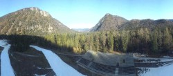 Archiv Foto Webcam Ruhpolding: Panorama Chiemgau Arena 12:00