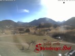 Archiv Foto Webcam Ruhpolding: Gästehaus Steinberger Hof 09:00