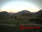 Archiv Foto Webcam Ruhpolding: Gästehaus Steinberger Hof 19:00