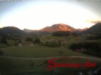 Archiv Foto Webcam Ruhpolding: Gästehaus Steinberger Hof 19:00