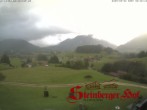 Archiv Foto Webcam Ruhpolding: Gästehaus Steinberger Hof 06:00