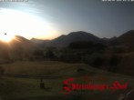 Archiv Foto Webcam Ruhpolding: Gästehaus Steinberger Hof 05:00