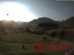 Archiv Foto Webcam Ruhpolding: Gästehaus Steinberger Hof 06:00
