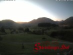 Archiv Foto Webcam Ruhpolding: Gästehaus Steinberger Hof 05:00