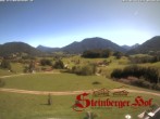 Archiv Foto Webcam Ruhpolding: Gästehaus Steinberger Hof 11:00