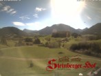 Archiv Foto Webcam Ruhpolding: Gästehaus Steinberger Hof 09:00