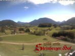 Archiv Foto Webcam Ruhpolding: Gästehaus Steinberger Hof 11:00