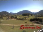 Archiv Foto Webcam Ruhpolding: Gästehaus Steinberger Hof 11:00