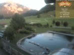 Archiv Foto Webcam Ruhpolding: Blick vom Zeller Hof 19:00