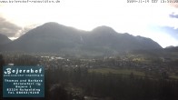 Archived image Webcam Accommodation Bojernhof 11:00