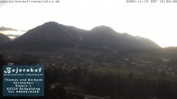 Archived image Webcam Accommodation Bojernhof 15:00