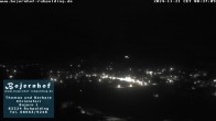 Archiv Foto Webcam Ruhpolding: Unterkunft Bojernhof 23:00