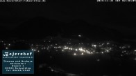 Archiv Foto Webcam Ruhpolding: Unterkunft Bojernhof 01:00